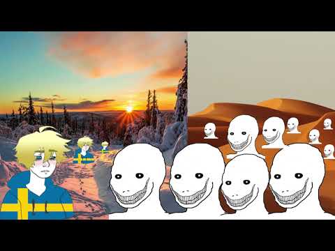 Swedish nationalist song Sverige har fallit [Sped up]