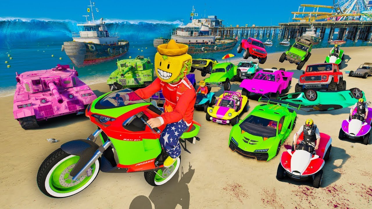 TODOS CONTRA MI EN MOTO! JUGADA ULTRA ÉPICA!! - GTA 5 ONLINE