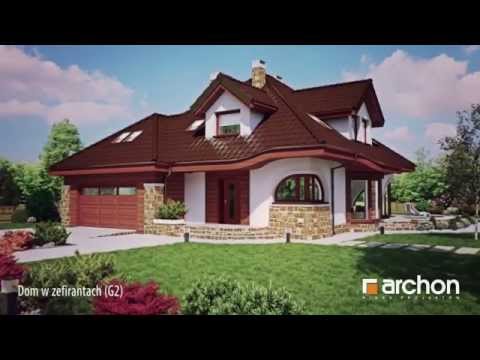 Dom w zefirantach (G2) - Wirtualny spacer po wnętrzu I ARCHON+ Projekty Domów