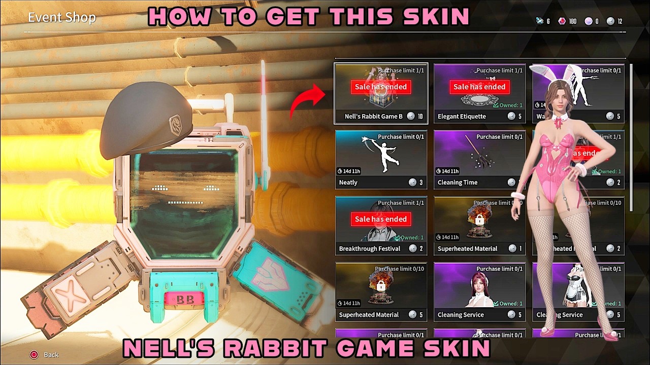 How To Get Nell's Rabbit Game Skin!-The First Descendant