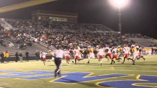 preview picture of video 'Saline vs Monroe District Football. Palka 12 Yd TD'