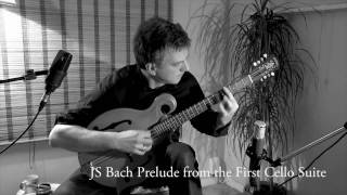 Bach Prelude First Cello Suite BWV 1007. Mandocello -- Joel McDermott