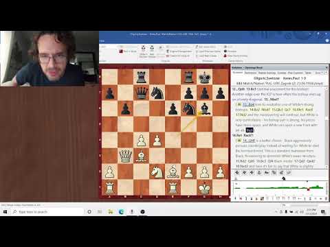 Playing With Hanging Pawns - Kingside Attack and d5 Break - Gligoric-Keres 1958
