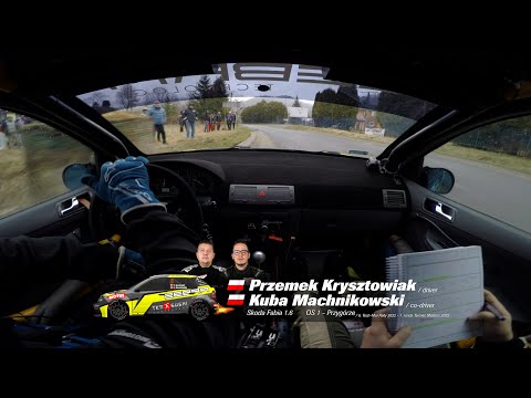 6. Tech-Mol Rally - 1. runda Tarmac Masters 2022 P. Krysztowiak / K. Machnikowski - OS 1 Przygórze