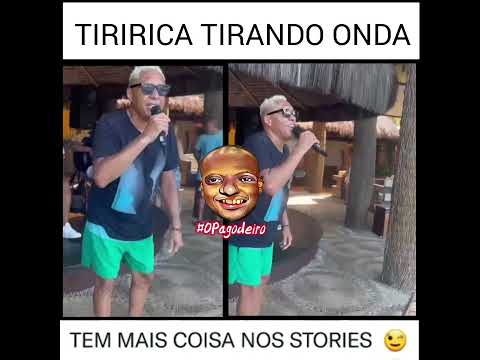 Tiririca cantando pagode