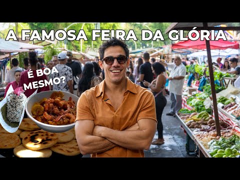 FOOD AT FEIRA DA GLORIA - the best food at the biggest fair in RIO DE JANEIRO