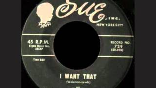 Bobby Hendricks - I Want That