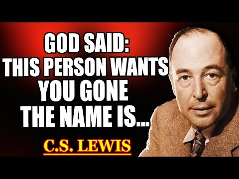 Be Warned: You’re 100% Right—Someone Close Is Trying to Harm You. The Name Is...| C.S. Lewis 2025