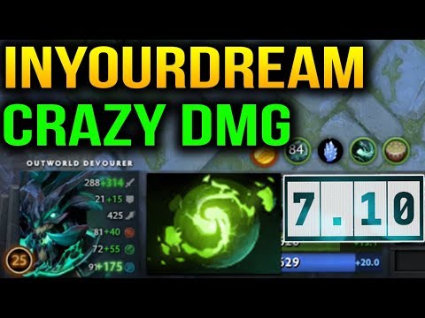 Inyourdream OD CRAZY DMG Refresher Ultrakill Ending Dota 2 7.10