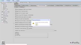Adding a Signature To Your Rushweb Webmail Messages