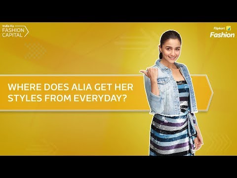 Feel runway ready like Alia at India Ka Fashion Capital!