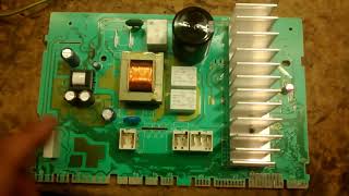 lavarropas whirlpool 6to sentido inverter, reparacion de plaqueta o tarjeta electronica