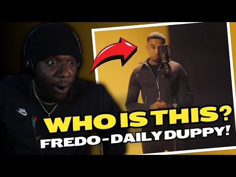 THIS GUY WENT CRAZY!! | AMERICAN REACTS TO UK RAPPER - FREDO - Daily Duppy | (REACTION!!!)