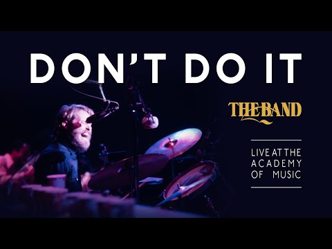 Don't Do It │ The Band │ Live At The Academy Of Music, NYC, 1971