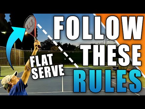 How Often Should You Be Hitting Flat Serves? | Tennis Lesson