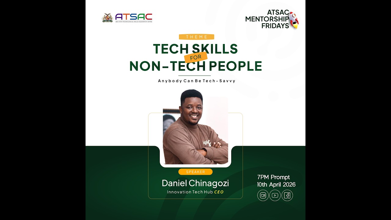 Mentorship Friday with Daniel Chinagozi