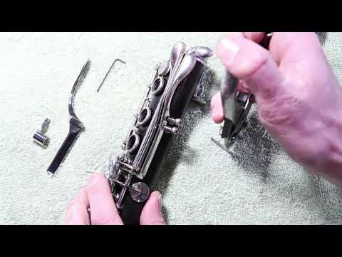 Rice Clarinet Products Attachable Eb/Ab lever for Bb clarinet - Silver image 5