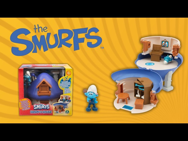 Vídeo relacionado con PITUFOS Famosa, Casita con Figuras, Casita con figurita de Jokey de 5 cm, Interior de la casa Incluye tabique, Armario, Silla, Cama y mesita de Noche, niños de 3 años, Famosa (PUF20200)