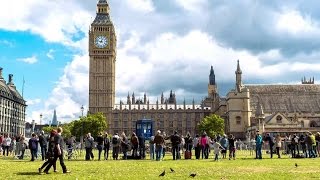 Time-lapse du TARDIS  Parliament Square