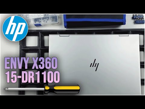 HP Envy x360 15-dr1100 von Innen - RAM, SSD, Akku, Lüfter wechseln