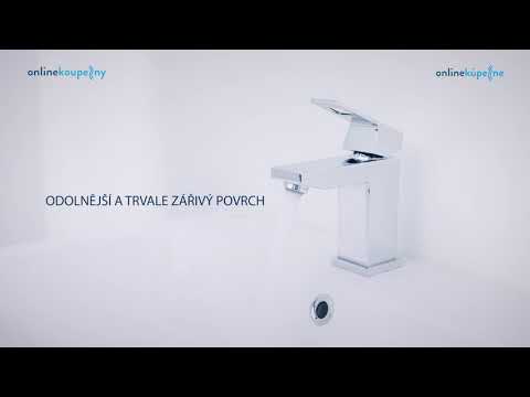 Grohe Eurocube - Páková umyvadlová baterie, chrom 2313200E