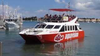 preview picture of video 'Aquavision departing from Umag port 2013'