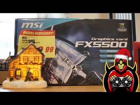 Geforce FX 5500 Test 6 Games (2019)