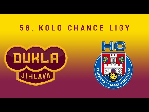 58. kolo (20.2.2019) HC Dukla Jihlava - HC Benátky nad Jizerou