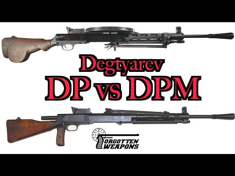 Degtyarev Upgrades: DP27 vs DPM