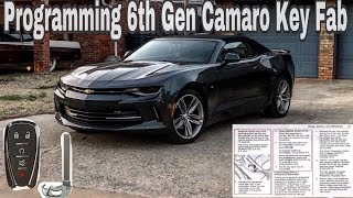 Programming 6th Gen Camaro Key Fob