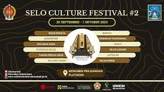 Download lagu BUDOYO KUDHO PERWIRO | SELO CULTURE FESTIVAL #2 | KALURAHAN SELOMARTANI mp3
