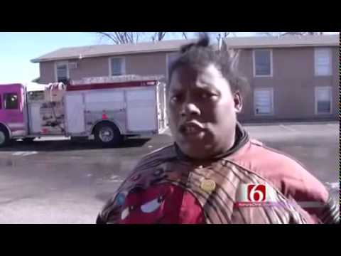 (ORIGINAL) CASA LINDA APARTMENT FIRE INTERVIEW - "IT'S POPPIN, NOT TODAY" - MICHELLE DOBYNE