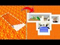 House Build on LAVA in Minecraft