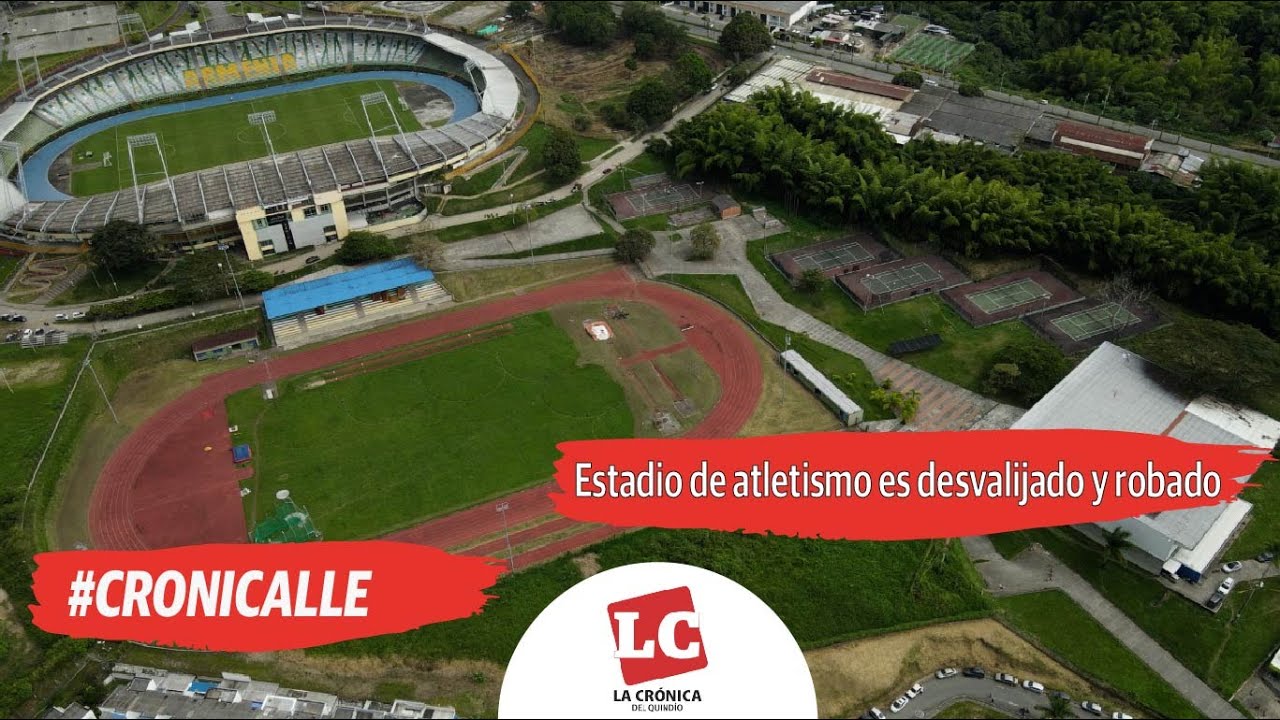 #Cronicalle : Estadio de atletismo es desvalijado y robado