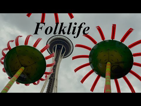 2022 NW FolkLife Festival, Seattle (4k, binaural audio)