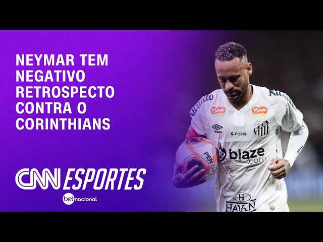 Neymar tem retrospecto negativo contra o Corinthians | AGORA CNN