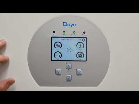 Deye Hybrid als AC gekoppelten Speicher konfigurieren SUN-8K-SG04LP3-EU