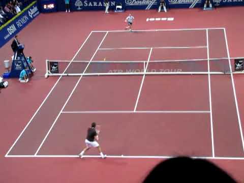 Federer Vs Rochus - R1 Basel 2009 last game