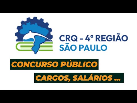 Concurso Público CRQ IV SP - Local de Prova, Quantidade de inscritos e contratações anteriores.