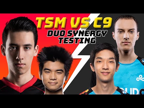 TSM PowerOfEvil and Spica vs  C9 Perkz and Blaber | Duo synergy test | LoL gameplay