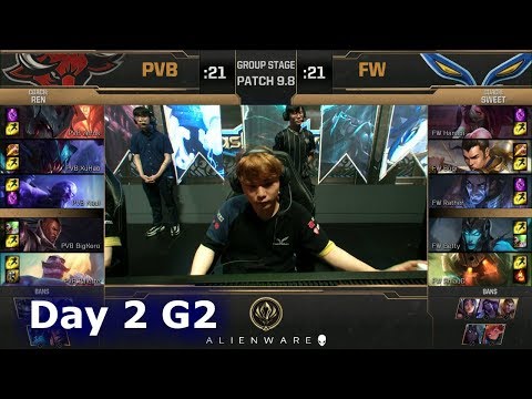 Phong Vũ Buffalo vs Flash Wolves | LoL MSI 2019 Group Stage Day 2 | PVB vs FW