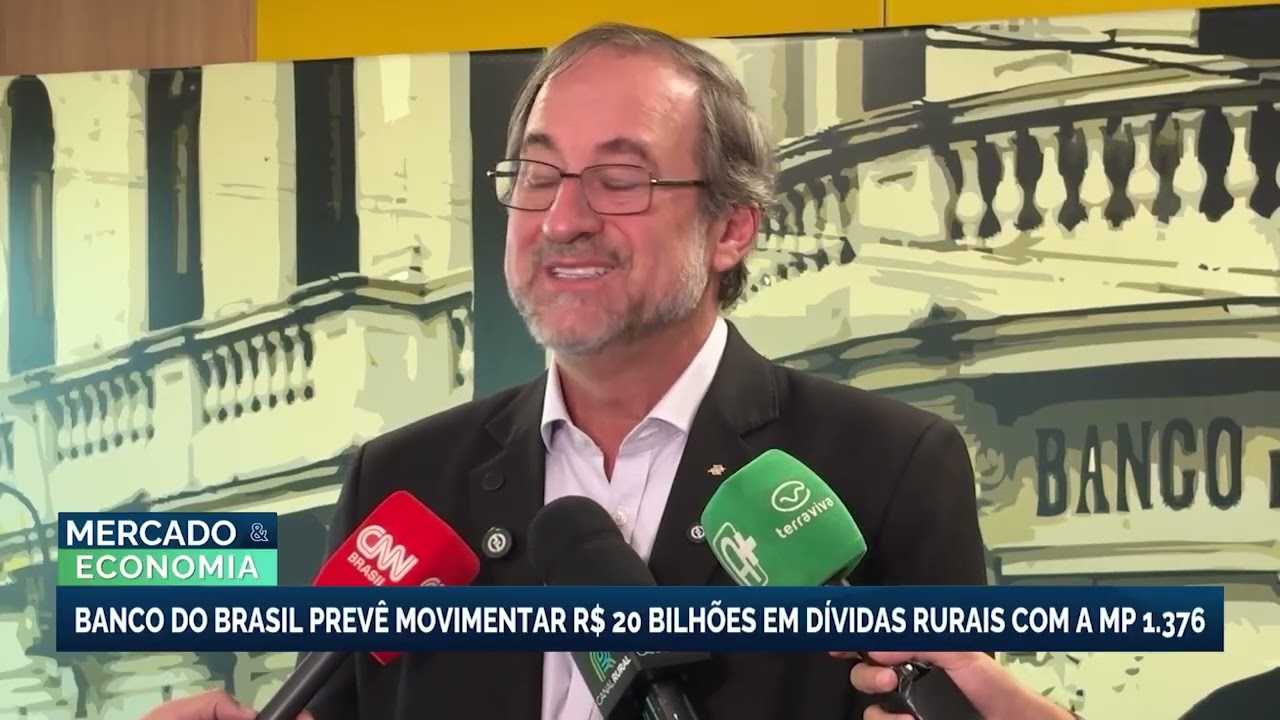 Banco do Brasil prevê movimentar R$ 20 bilhões em dívidas rurais com a MP 1.376