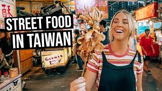 We Tried Taiwanese Street Food in Taiwan Night Market | Kaohsiung, Taiwan