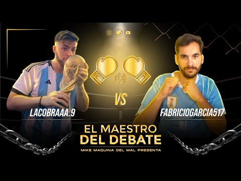 EL MAESTRO DEL DEBATE CUARTOS DE FINAL: LA COBRA VS FABRICIO GARCIA