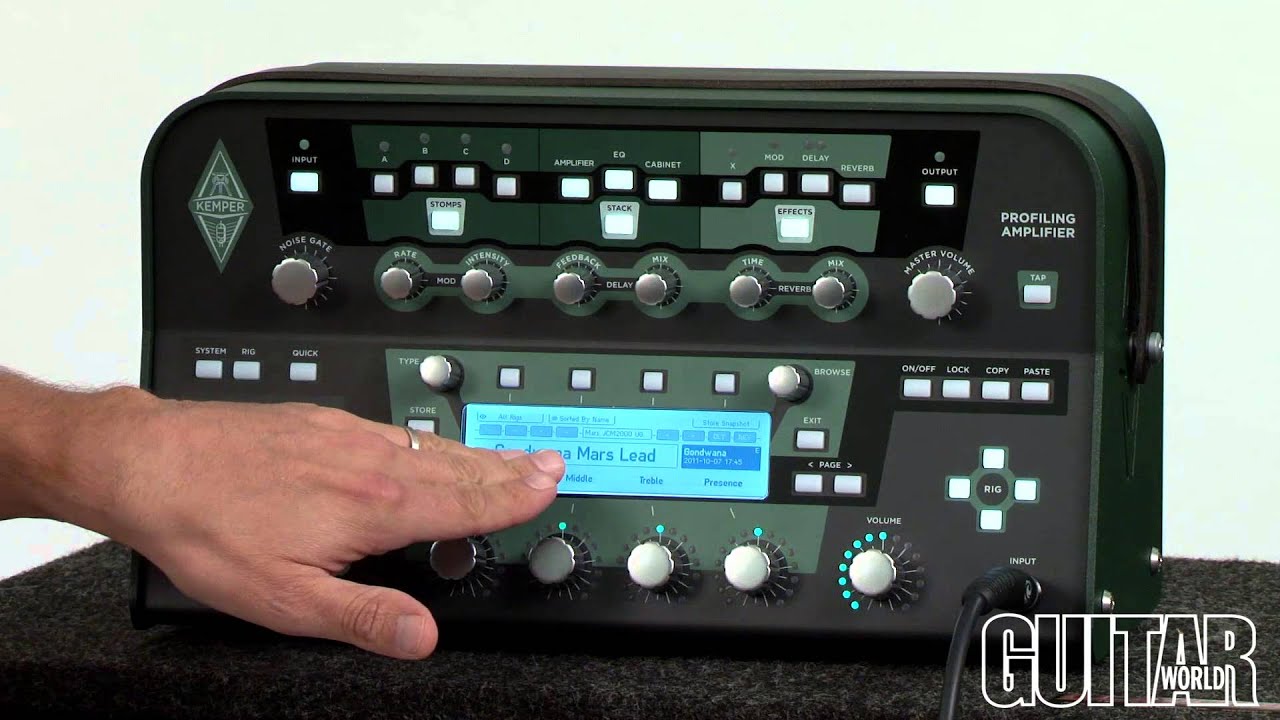 Kemper Profiling Amp - YouTube