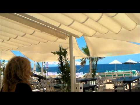 Cathy's Ibiza Video Diary's - Sound checking "Happiness".