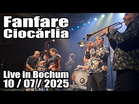 Fanfare Ciocărlia - Great full live performance at the Bahnhof Langendreer in Bochum (Germany) 2025