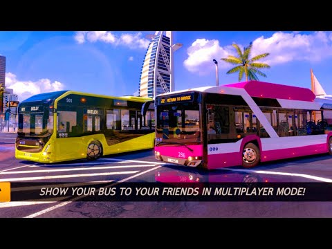 Coach Articulated Bus Realistic Driving- New Bus in City Multiplayer EVO - Android Gameplay Video