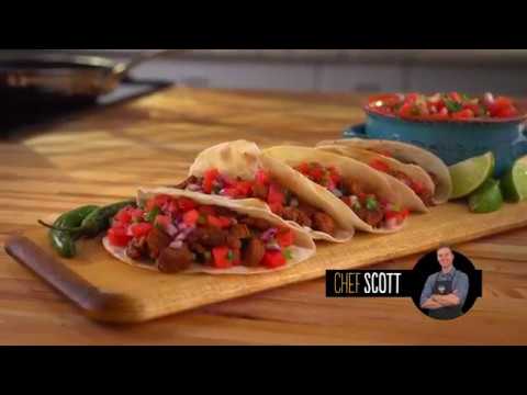 Pork Tenderloin Tacos with Watermelon Pico