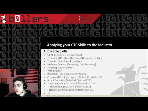 b01lers CTF bootcamp - Pentesting and Application of CTF Skills